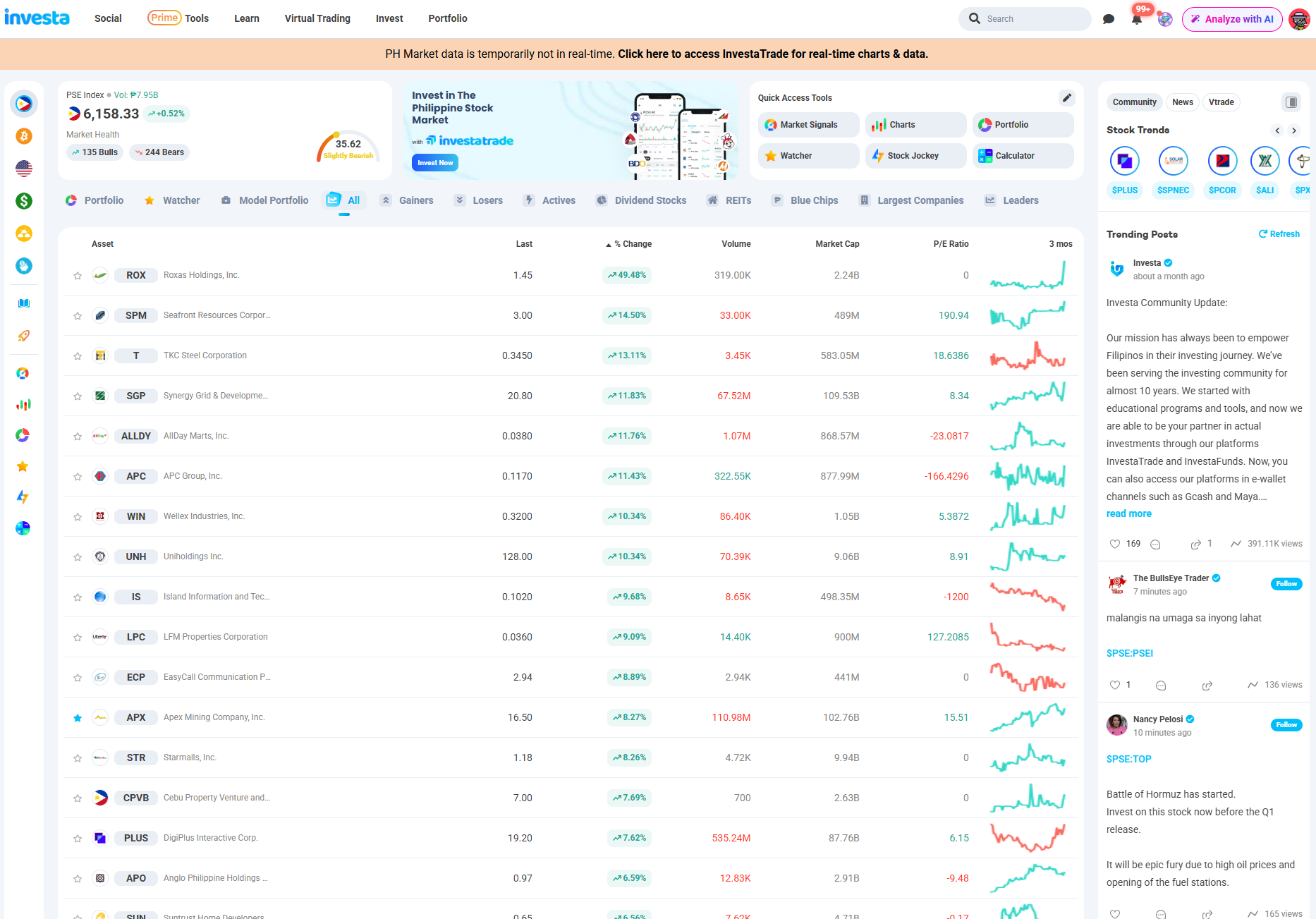 Investagrams Platform